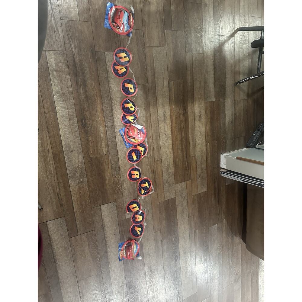 Vintage Disney Cars Birthday Party Supplies - Picture 2 of 2